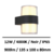 applique-led-noir