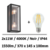 applique-led-noir