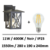 applique-led-noir