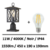 applique-led-noir-IP44