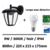 applique-led-noir-optonica