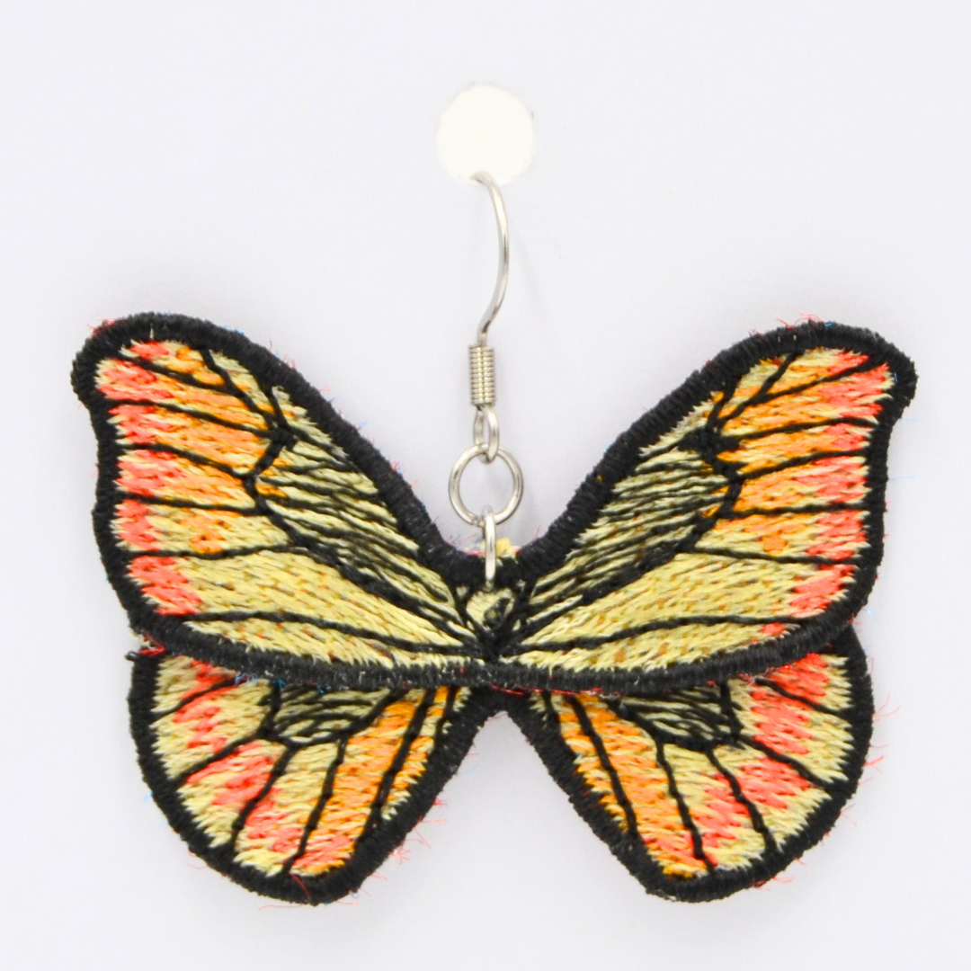 papillon jaune orange