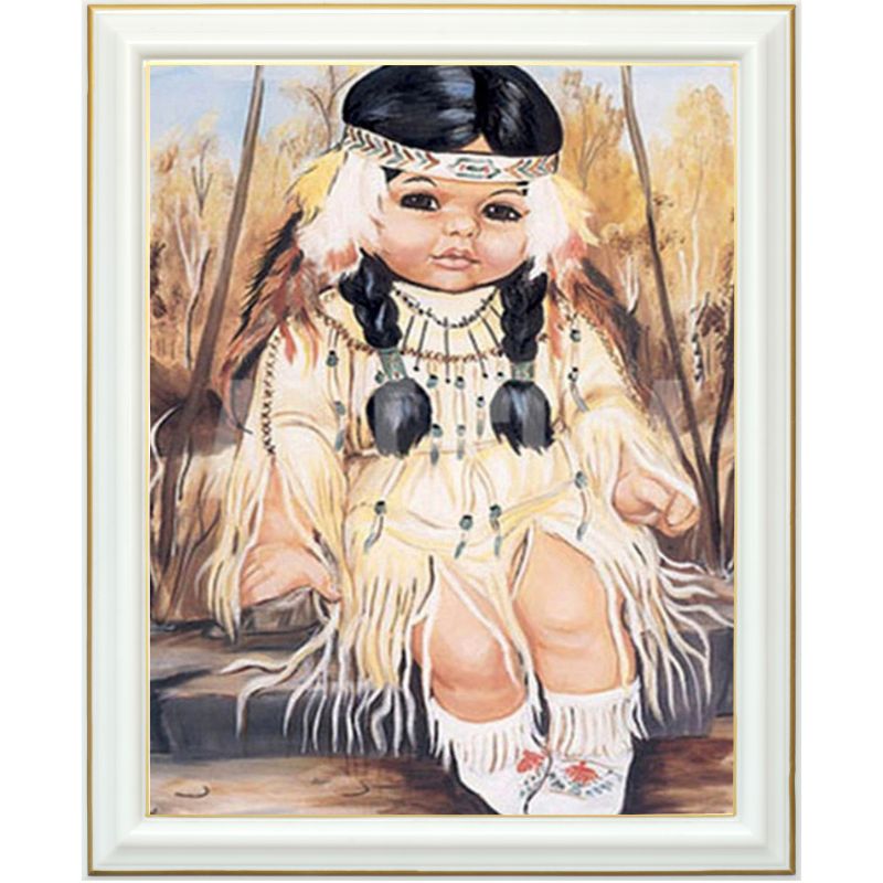 Broderie diamant - Enfant Cheyenne