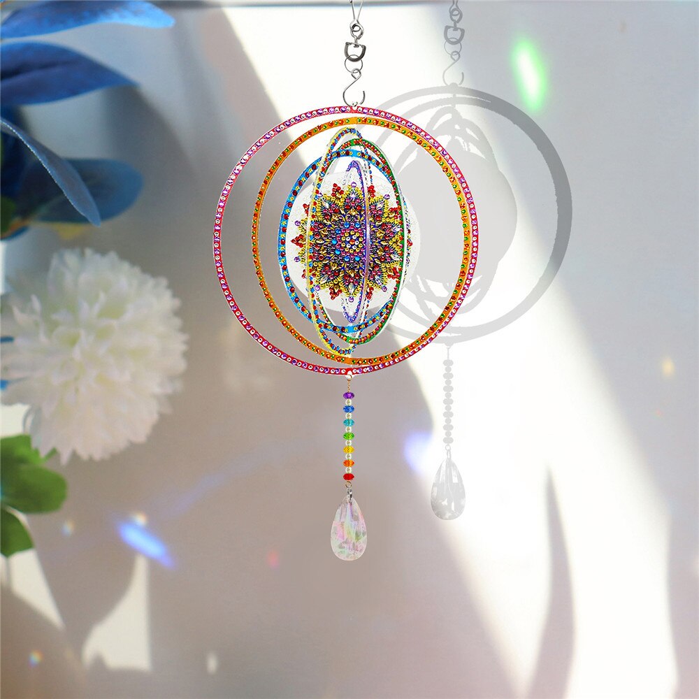 peinture-de-diamant-en-forme-de-Mandala-broderie-de-fleurs-carte-de-no-l-rotative
