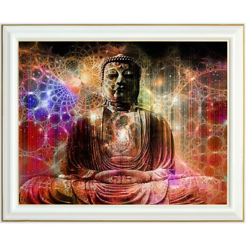 Canevas diamant - Bouddha cosmique