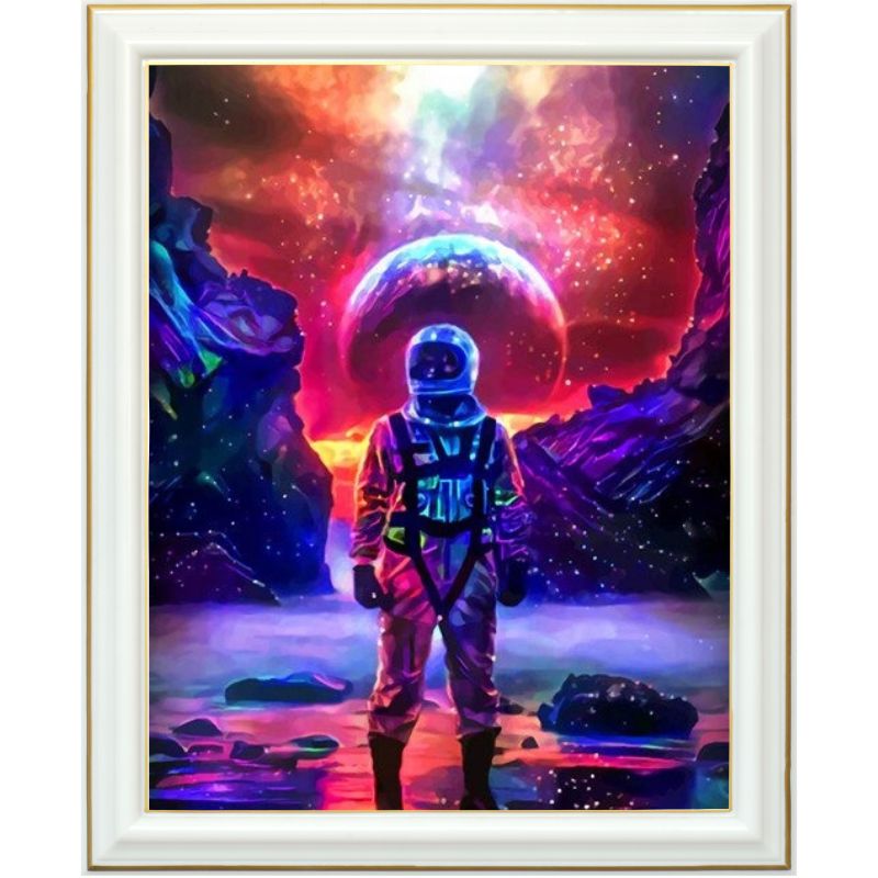 Diamond painting - Astronaute - 50 x 70 cm