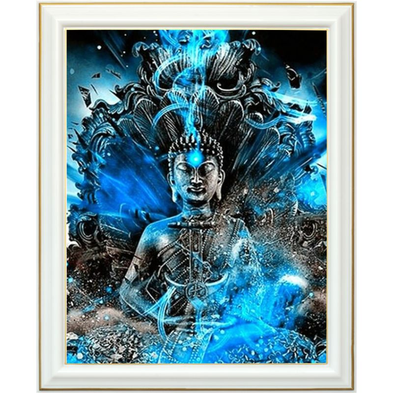 Diamond painting - Bouddha marin - 40 x 50 cm