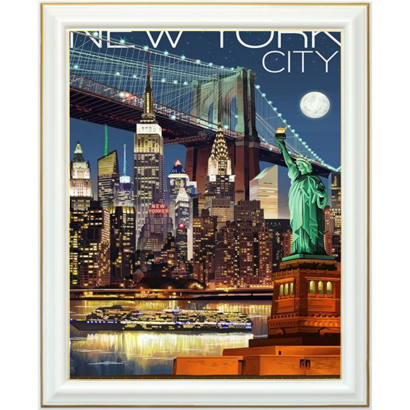 Diamond painting - New-York city - 40 x 50 cm