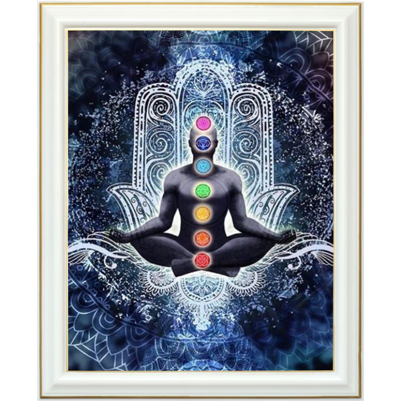 Diamond painting - Yoga