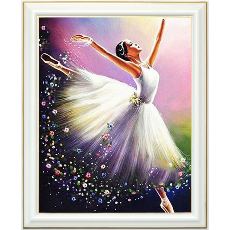 Diamond painting - Danseuse étoile - 40 x 50 cm