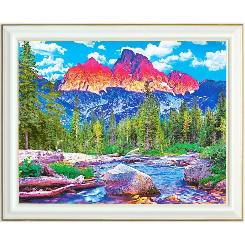 Diamond painting - Montagne du Dakota