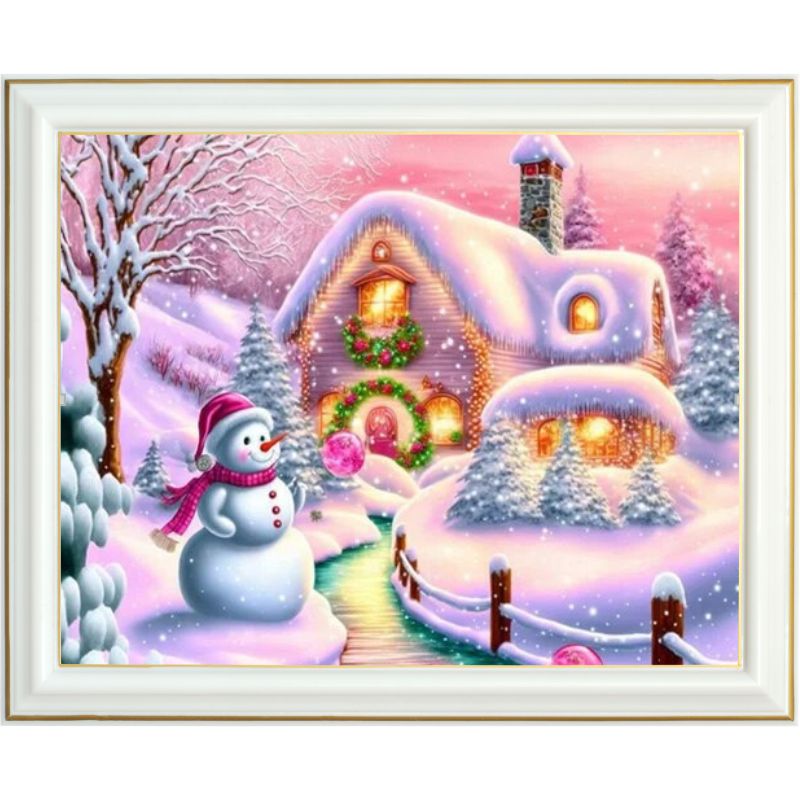 diamond-painting-maison-bonhomme-neige-noel