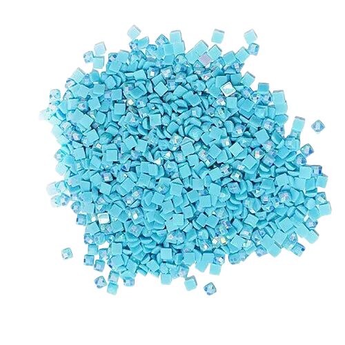 Perles diamants carrés AB - DMC n°996 (Bleu des mers du sud) | Diamond Painting