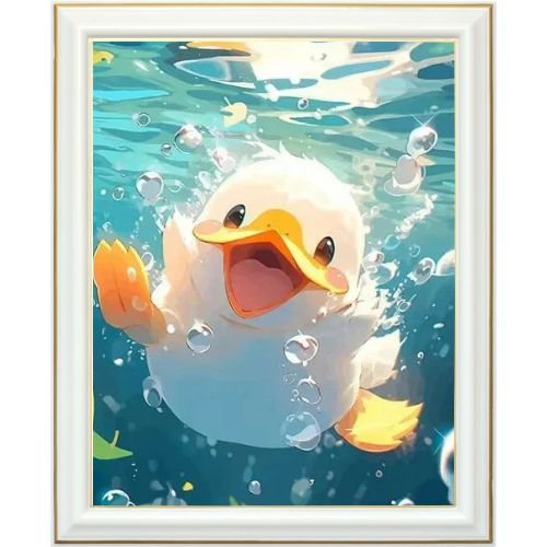 Diamond painting AB - Canard jovial