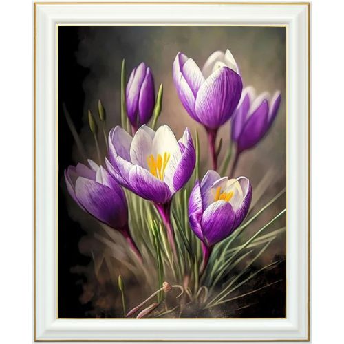 Diamond painting AB - Crocus pickwick