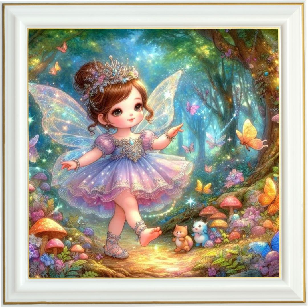 Diamond Painting - Féerie d\'une forêt enchantée