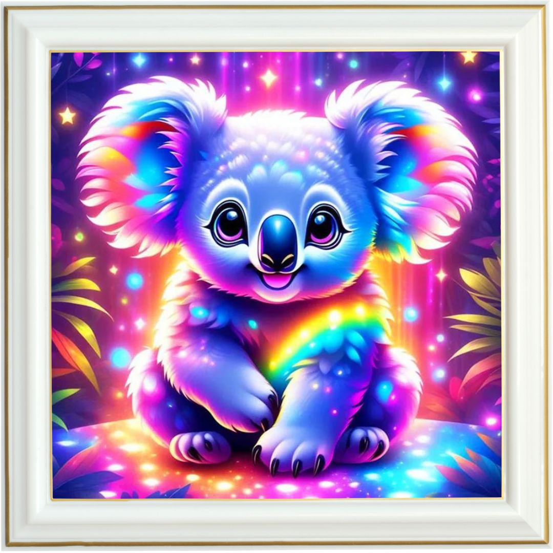 Diamond painting - Koala cosmique
