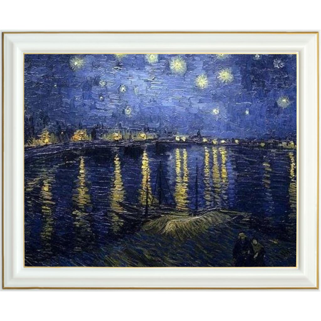 Diamond painting - Nuit Étoilée sur le Rhône
