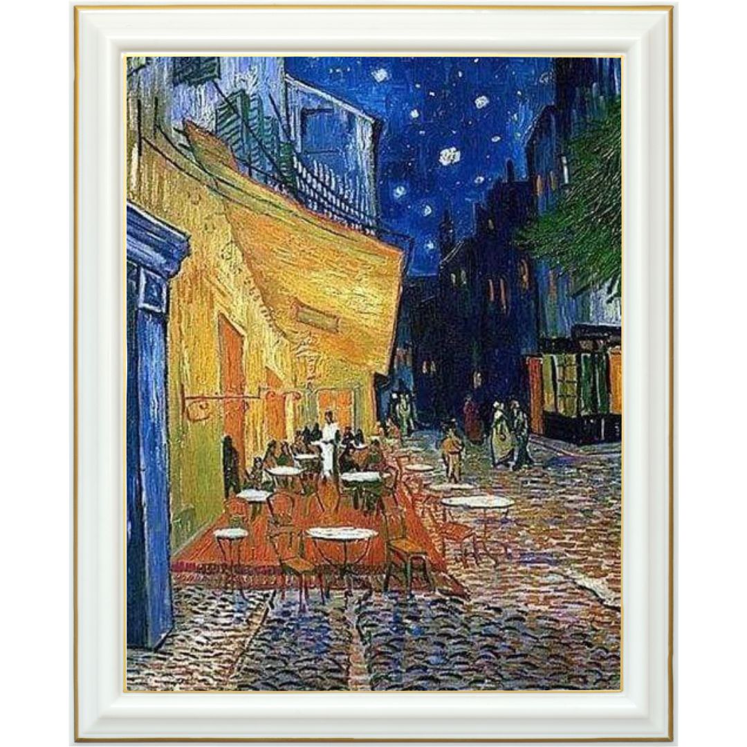 Diamond painting - Terrasse de Café la Nuit