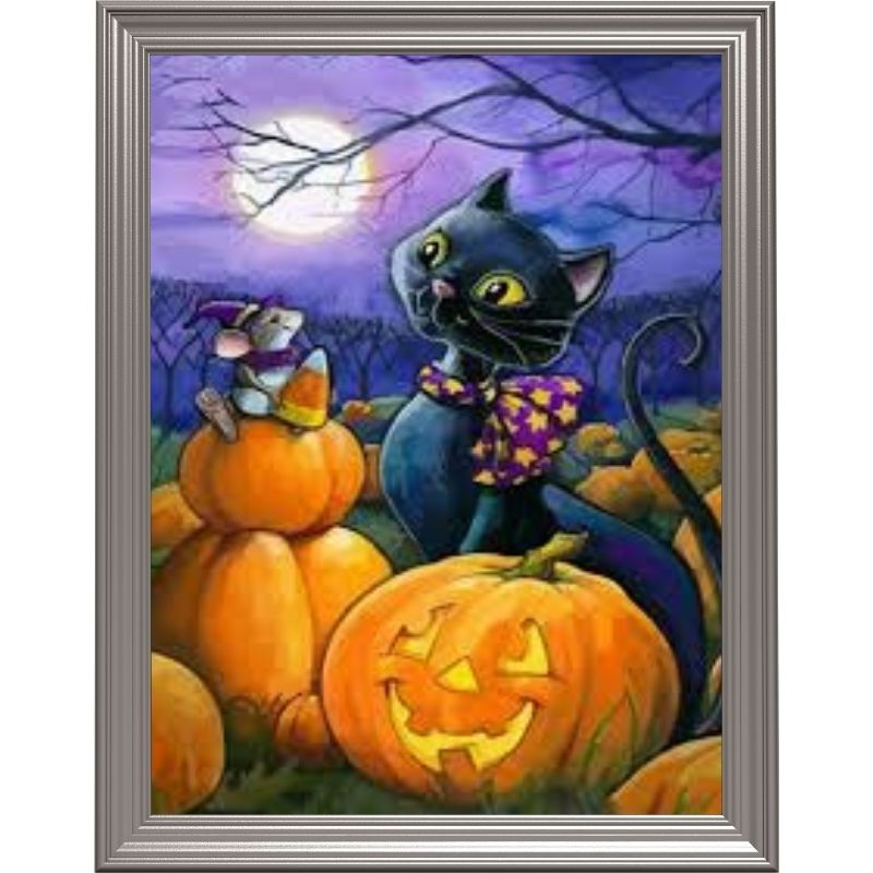 broderie-diamant-chat-souris-halloween