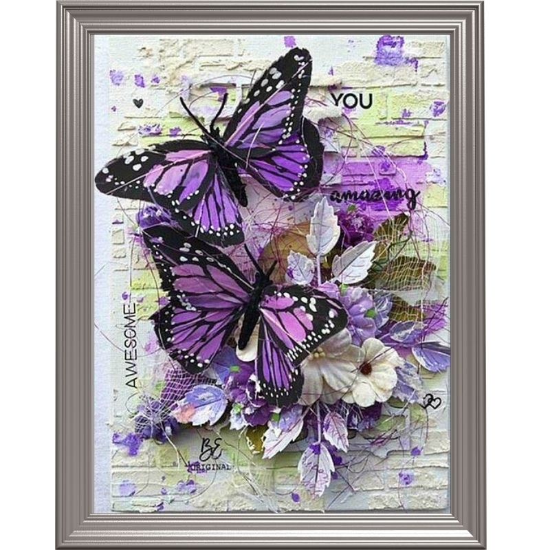 broderie-diamant-papillons-violets