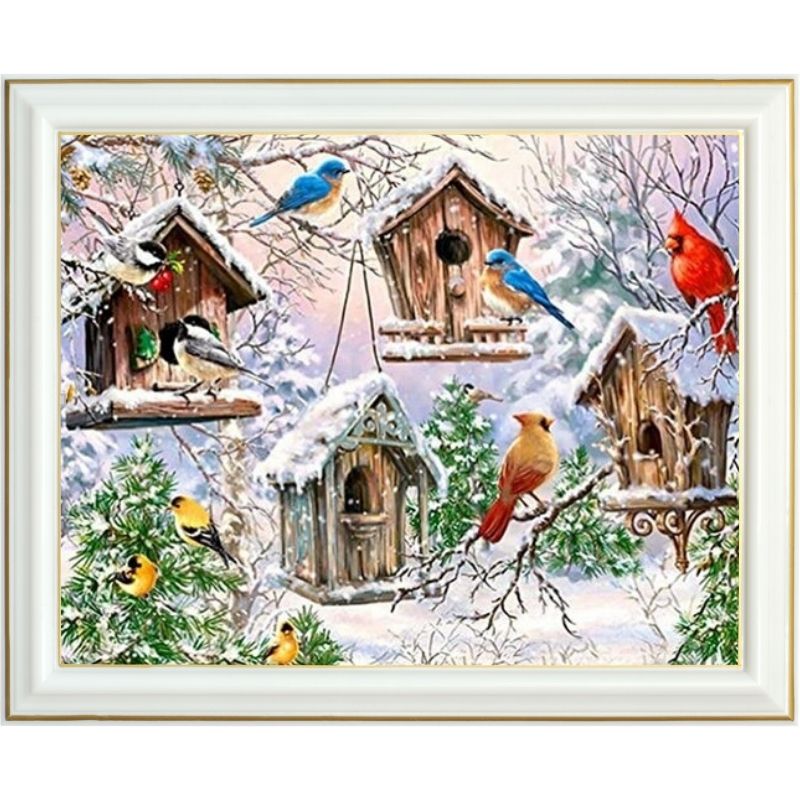 broderie-diamant-niche-oiseaux-hiver