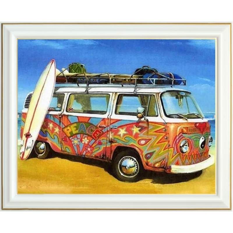 Diamond painting - Combi volkswagen