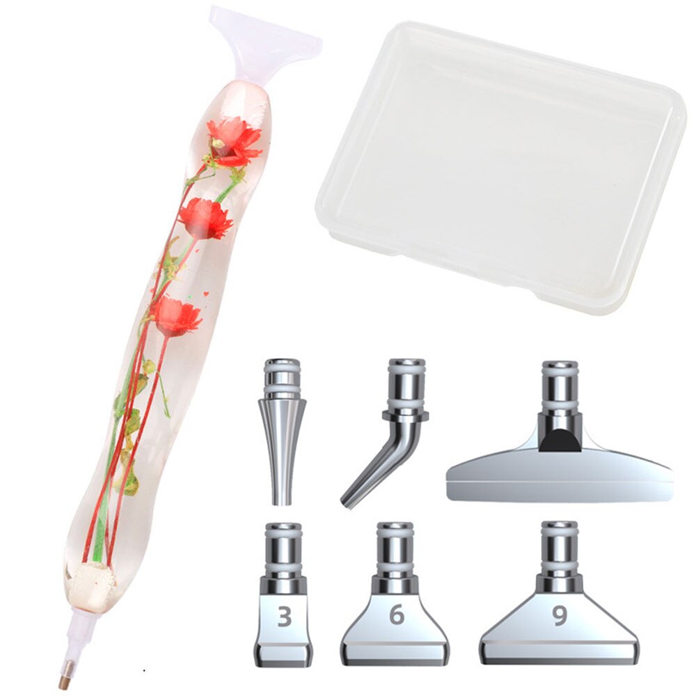 Stylo pour Diamond Painting motif Fleurs