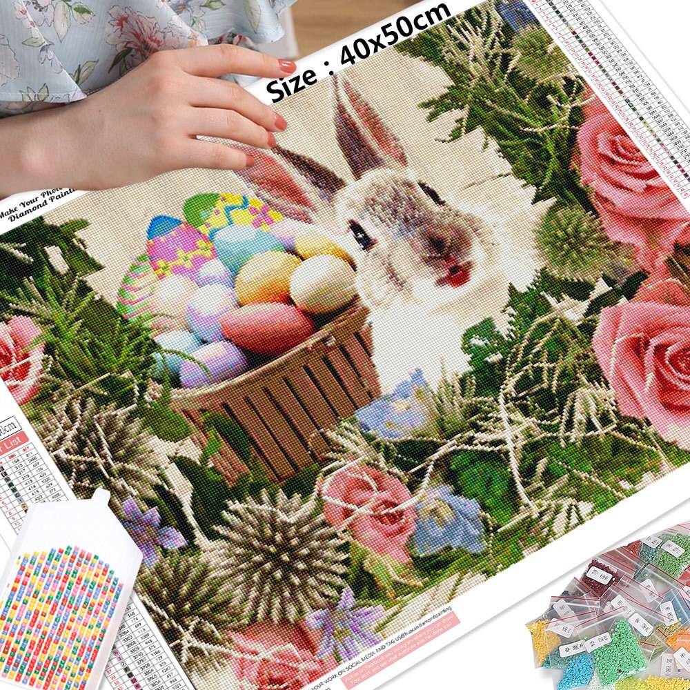 Lapin de Pâques personnalisé Jigsaw cadeau parfait pour les