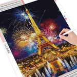 HUACAN-peinture-diamant-th-me-tour-Eiffel-ensemble-de-broderie-compl-te-5D-mosa-que-de