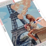 HUACAN-peinture-de-strass-en-diamant-tour-Eiffel-paysage-mosa-que-en-ballon-broderie-de-fille