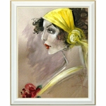 diamond-painting-femme-foulard-jaune
