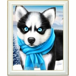 diamond-painting-husky