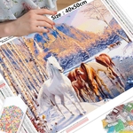 HUACAN-Animal-Diamond-Painting-Horse-Embroidery-Mountain-Mosaic-Winter-Full-Square-Round-Rhinestones-Home-Decoration