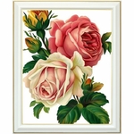 peinture-diamant-roses-fleur