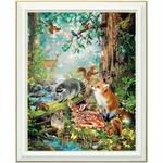 diamond-painting-animaux-forêt