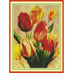 canevas-point-de-croix-tulipes