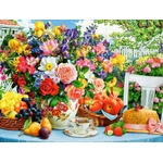 broderie-point-de-croix-vase-fleurs-fruit