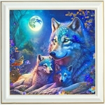 diamond-painting-loup-foret-enchantée