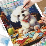 canevas-diamant-bichon-maltais-chiot-puzzle