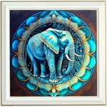 diamond-painting-éléphant-mandala-bleu
