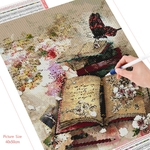HUACAN-peinture-diamant-perceuse-compl-te-Kits-de-livres-d-art-mural-mosa-que-de-papillon