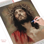 HUACAN-peinture-de-diamant-5d-autocollant-mural-mosa-que-d-ic-ne-chr-tienne-pour-bricolage