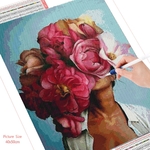 HUACAN-Kit-de-peinture-diamant-fille-autocollant-mural-en-mosa-que-de-fleurs-broderie-de-Portrait