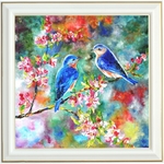 broderie-diamant-oiseau-bleu-fleur-aquarelle-lartera