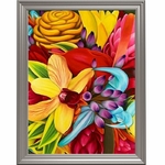 broderie-diamant-fleurs-colorés