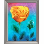 broderie-diamant-fleur-rose-jaune