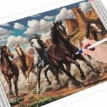 toile-chevaux-mustang