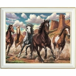 broderie-diamant-chevaux-mustang