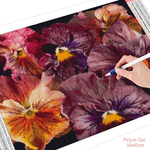 HUACAN-Kit-complet-de-peinture-diamant-mosa-que-de-fleurs-paysage-loisirs-cr-atifs-d-coration